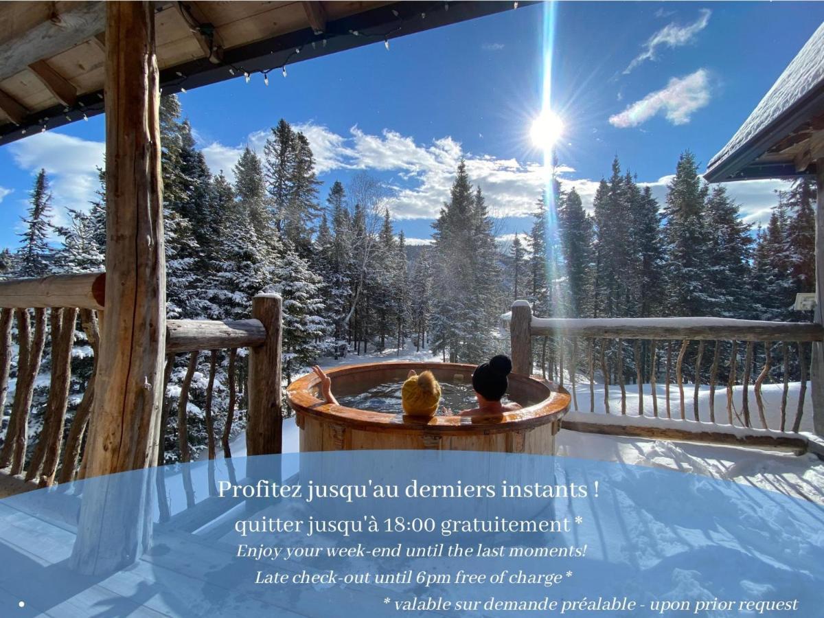 Husky - Chalets De Moh - Jacuzzi La Malbaie Exterior photo